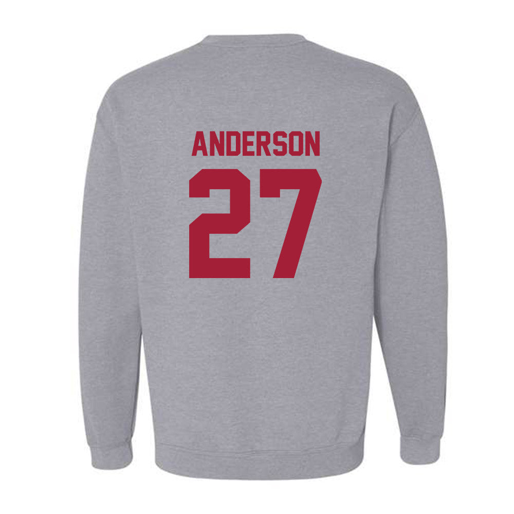 Arkansas - NCAA Women's Soccer : Dejionee Anderson - Crewneck Sweatshirt
