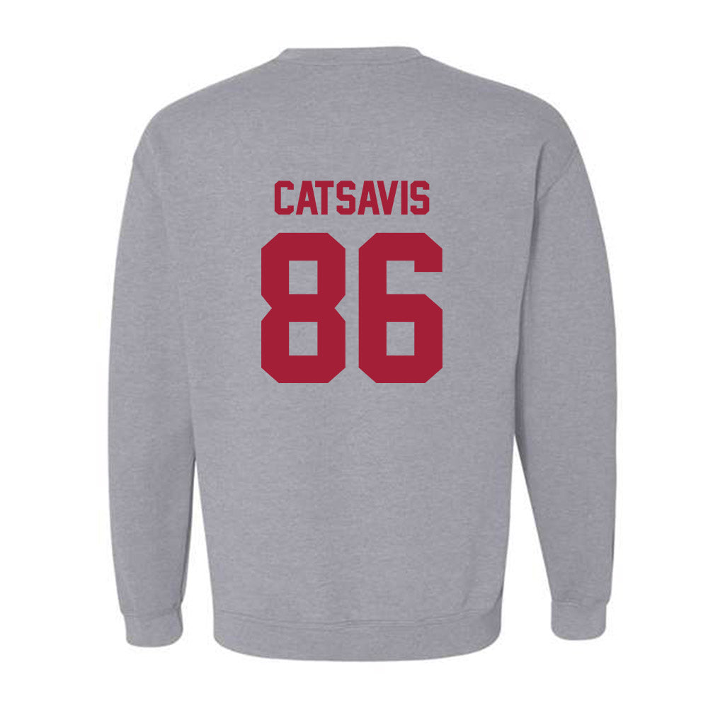 Arkansas - NCAA Football : Walker Catsavis - Crewneck Sweatshirt