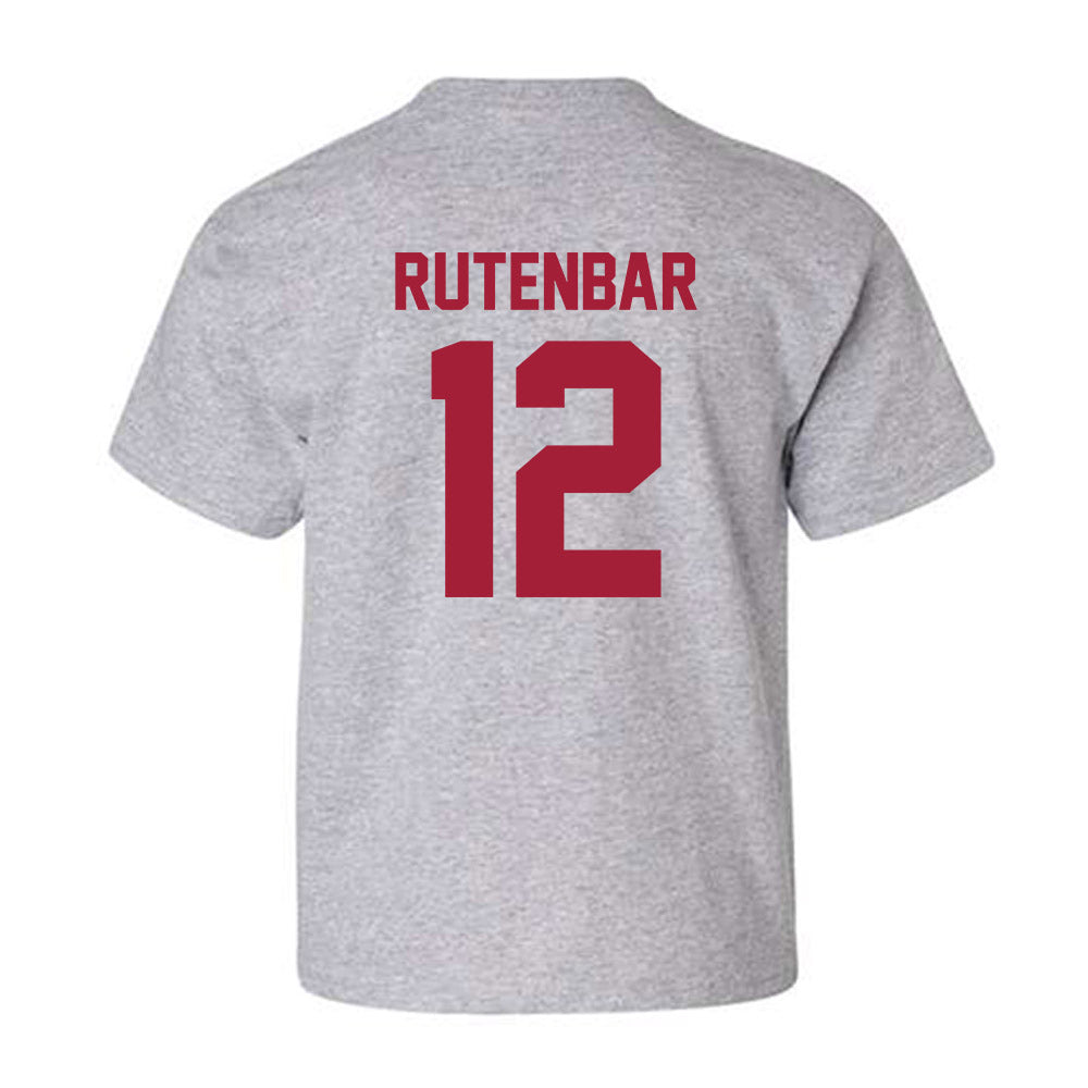 Arkansas - NCAA Baseball : Carter Rutenbar - Youth T-Shirt-1
