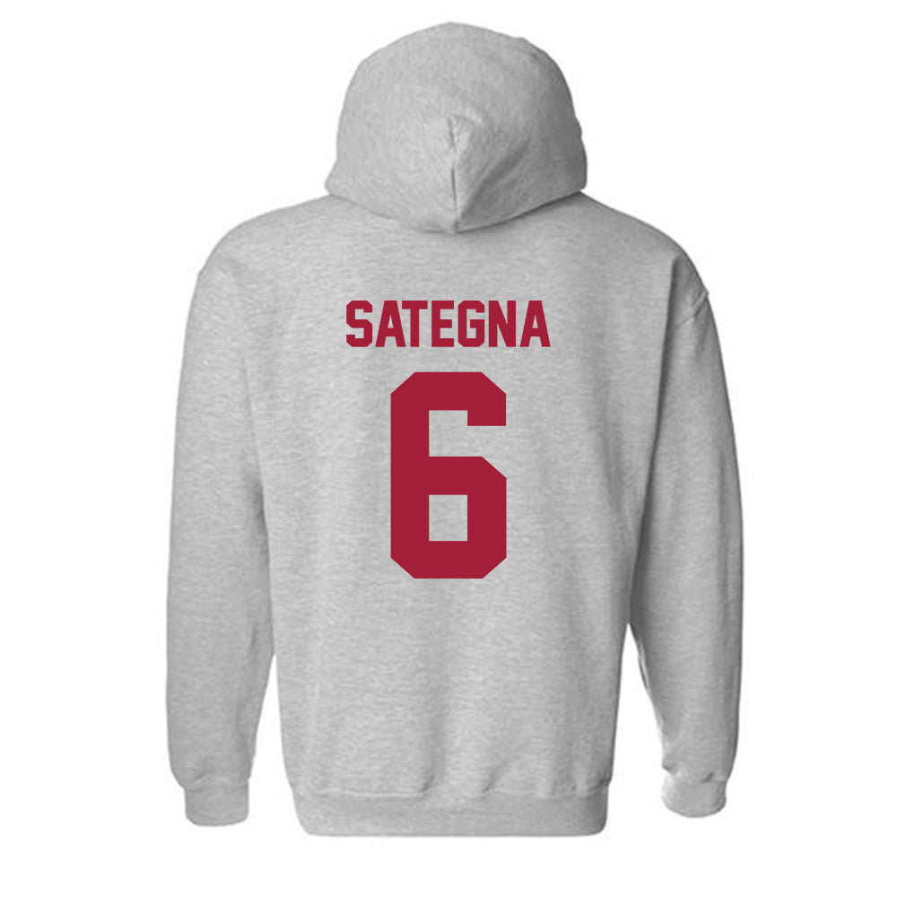 Arkansas - NCAA Football : Isaiah Sategna - Hooded Sweatshirt