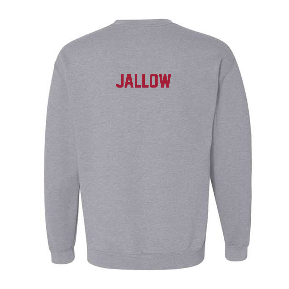 Arkansas - NCAA Women's Track & Field : Sanu Jallow - Crewneck Sweatshirt
