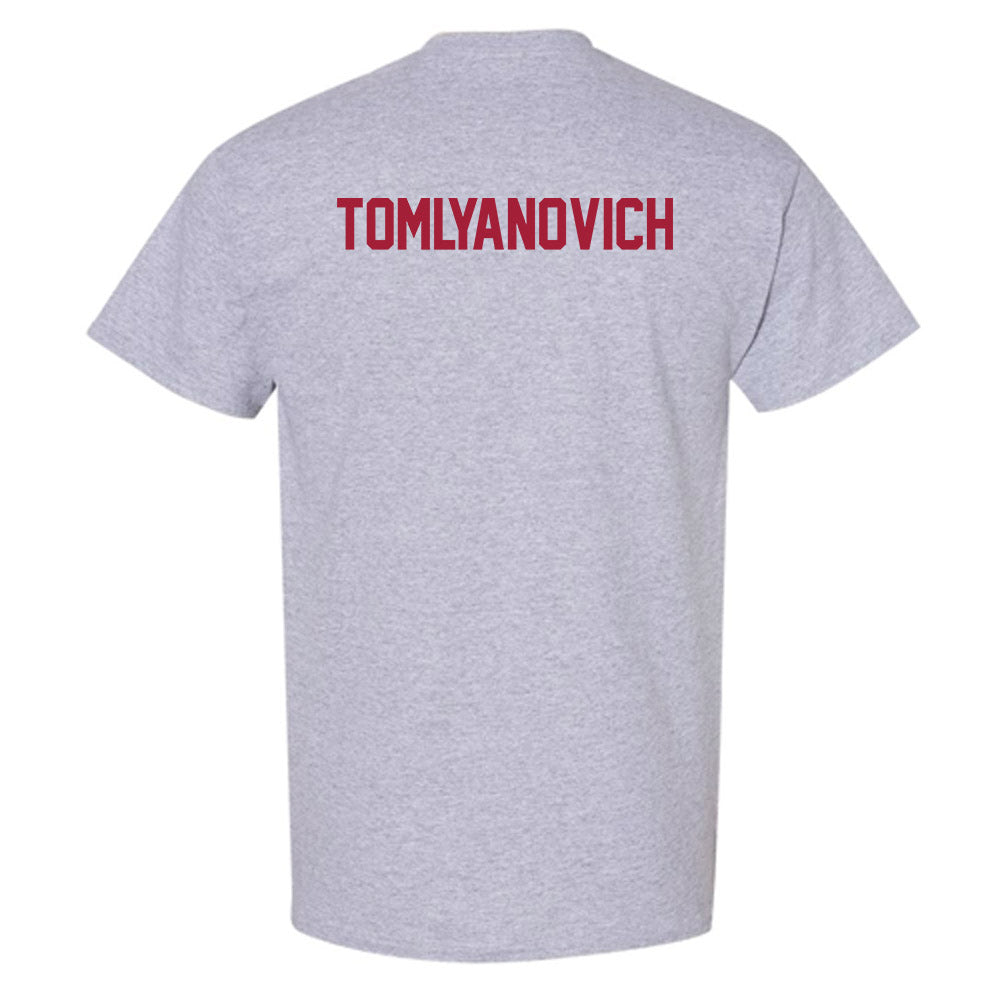 Arkansas - NCAA Men's Track & Field : TJ Tomlyanovich - T-Shirt