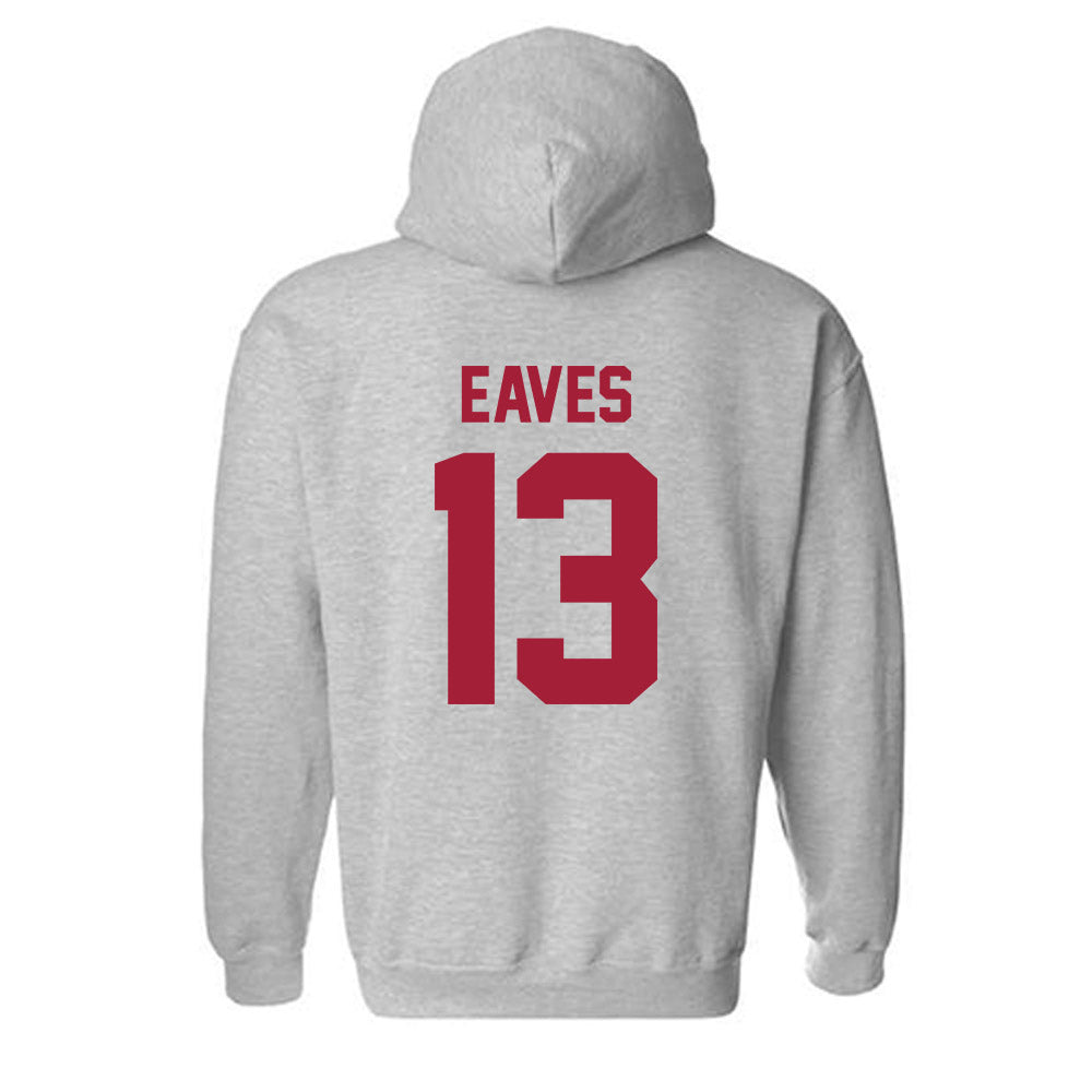 Arkansas - NCAA Baseball : Steele Eaves - Hooded Sweatshirt-1