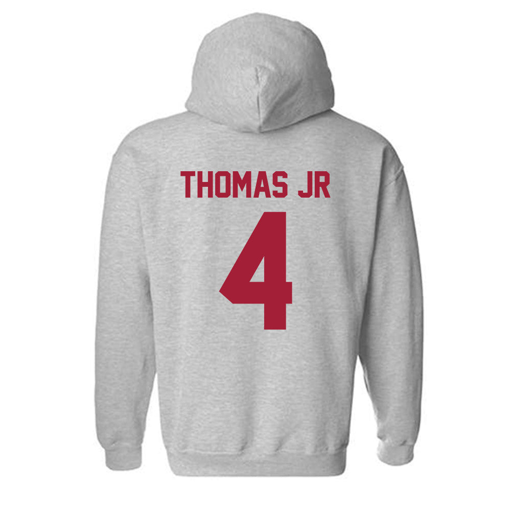 Arkansas - NCAA Baseball : Justin Thomas jr - Hooded Sweatshirt