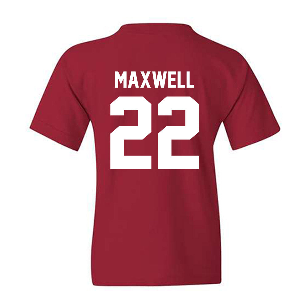 Arkansas - NCAA Baseball : Logan Maxwell - Classic Shersey Youth T-Shirt-1