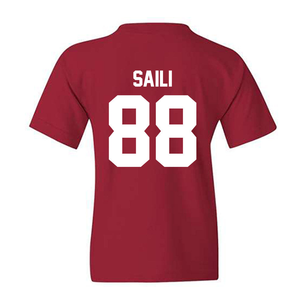 Arkansas - NCAA Football : Danny Saili - Classic Shersey Youth T-Shirt-1