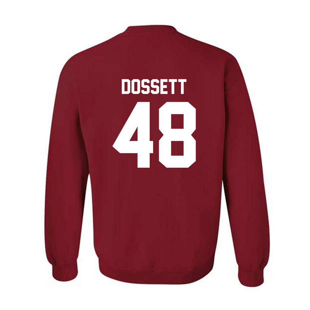 Arkansas - NCAA Baseball : Cooper Dossett - Classic Shersey Crewneck Sweatshirt