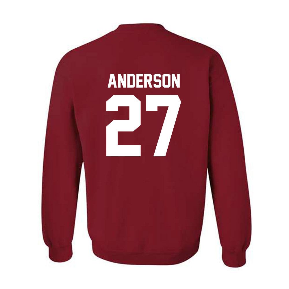 Arkansas - NCAA Women's Soccer : Dejionee Anderson - Classic Shersey Crewneck Sweatshirt