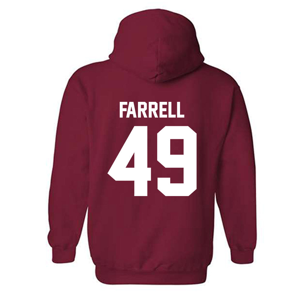 Arkansas - NCAA Baseball : Jackson Farrell - Classic Shersey Hooded Sweatshirt