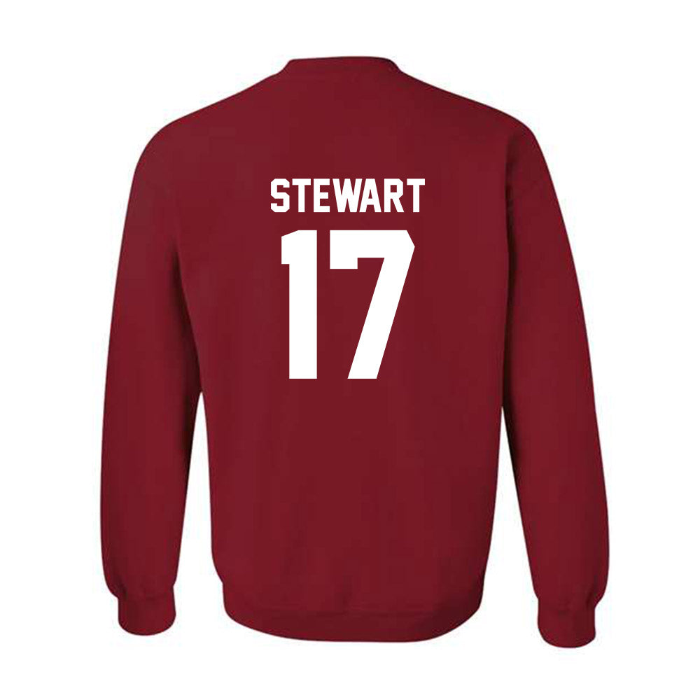 Arkansas - NCAA Baseball : Zack Stewart - Classic Shersey Crewneck Sweatshirt-1