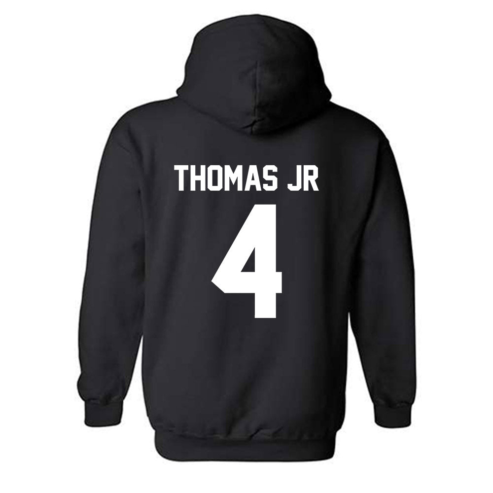 Arkansas - NCAA Baseball : Justin Thomas jr - Generic Shersey Hooded Sweatshirt