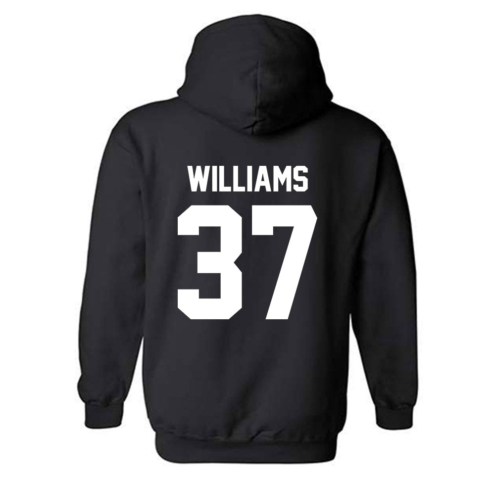 Arkansas - NCAA Baseball : Luke Williams - Generic Shersey Hooded Sweatshirt