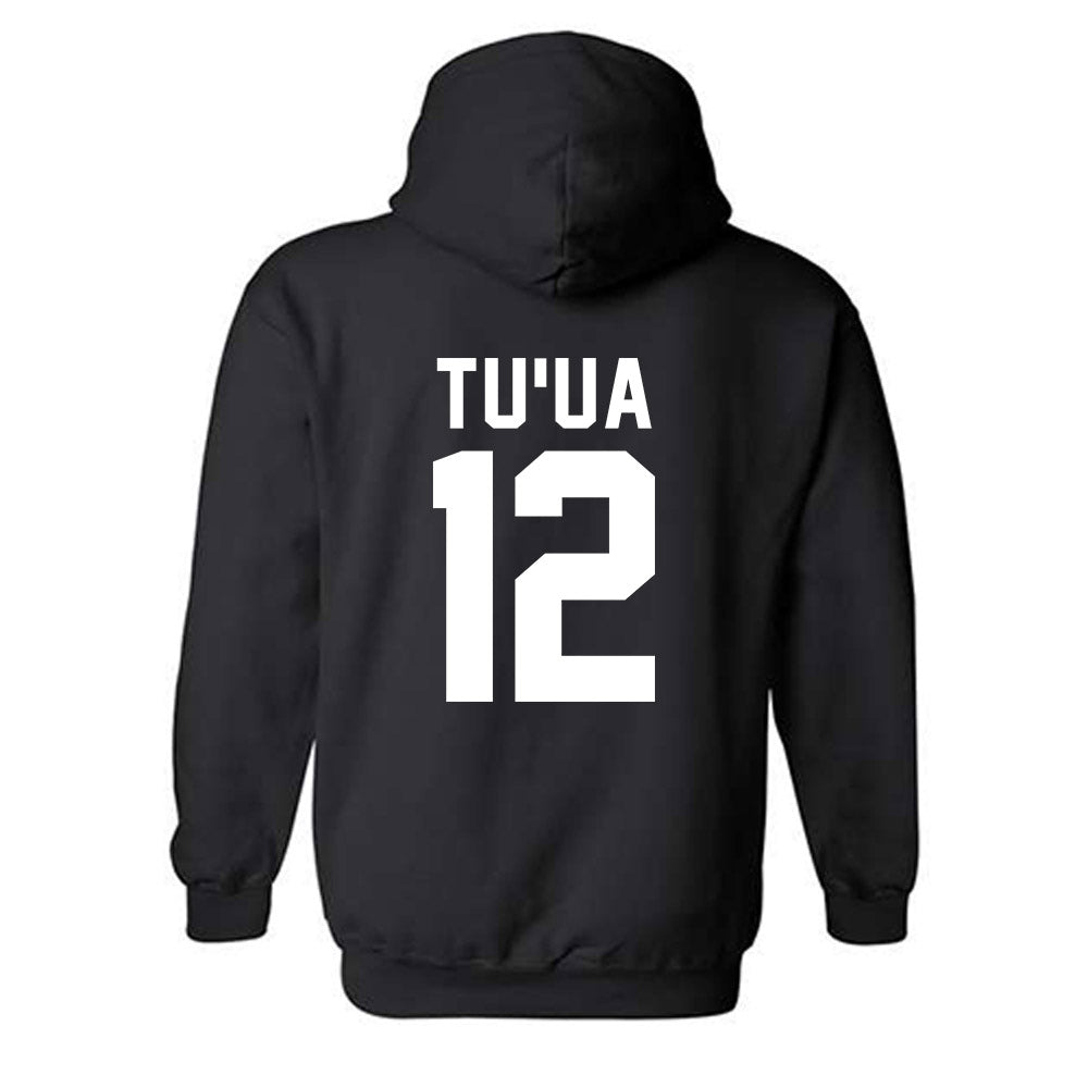 Arkansas - NCAA Women's Soccer : Vailana Tu'ua - Generic Shersey Hooded Sweatshirt-1