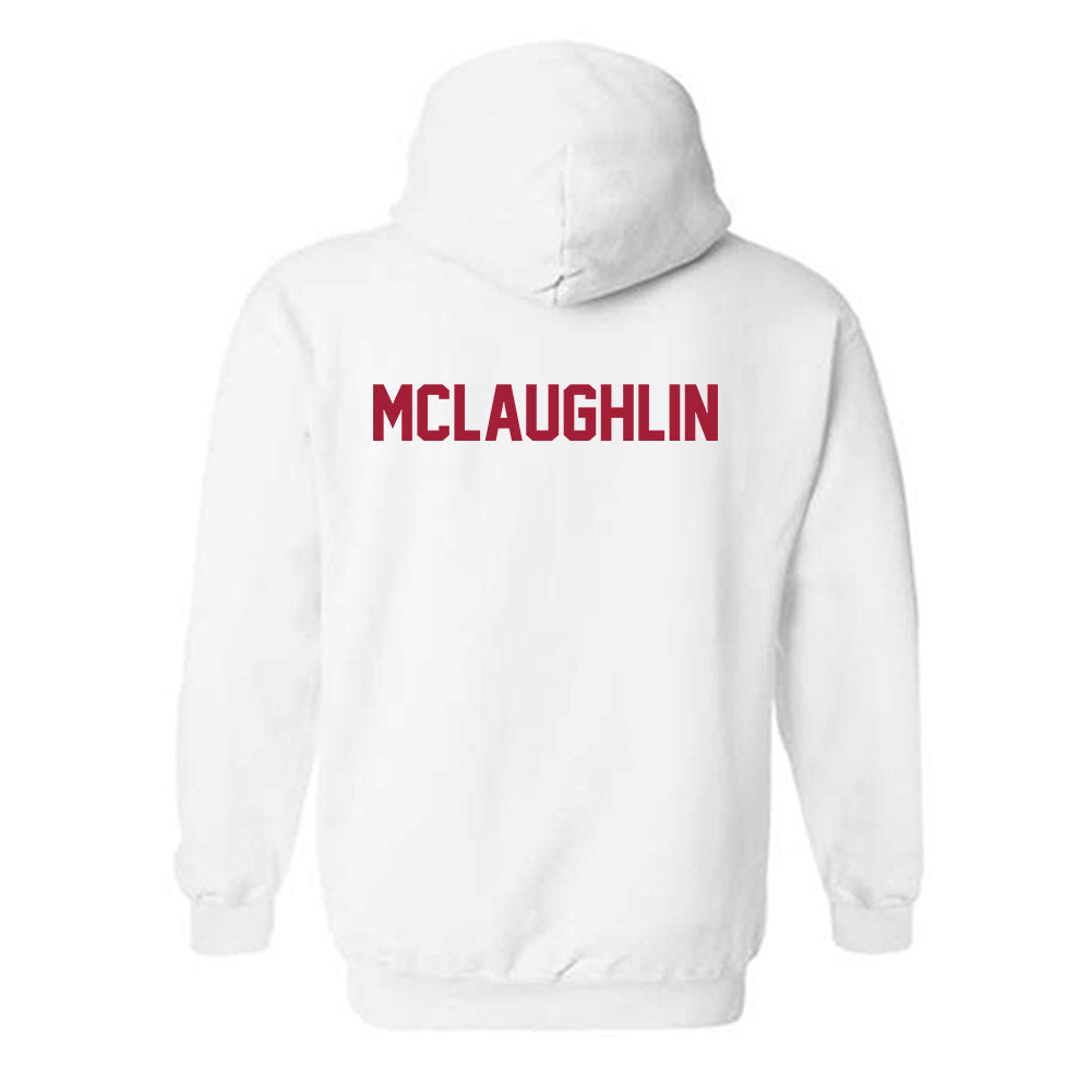 Arkansas - NCAA Men's Golf : Jackson McLaughlin - Generic Shersey Hooded Sweatshirt