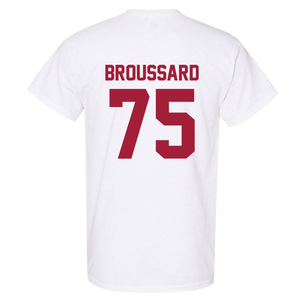 Arkansas - NCAA Football : Kavion Broussard - Generic Shersey T-Shirt-1