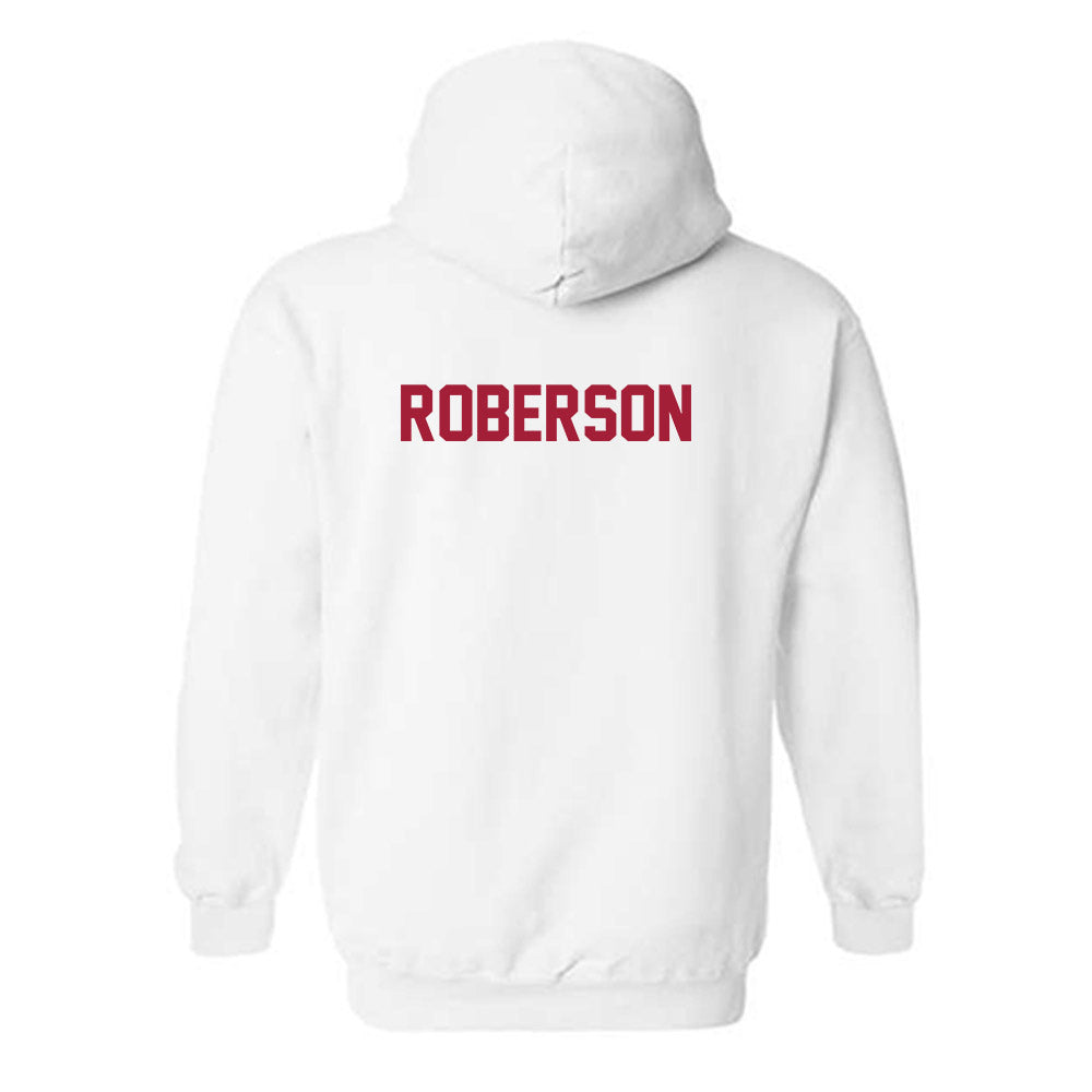 Arkansas - NCAA Women's Gymnastics : Joscelyn Roberson - Generic Shersey Hooded Sweatshirt-1