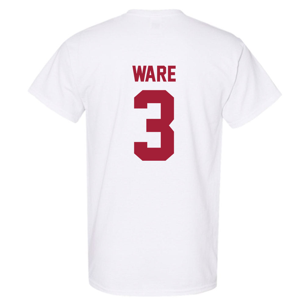 Arkansas - NCAA Women's Basketball : Harmonie Ware - Generic Shersey T-Shirt-1