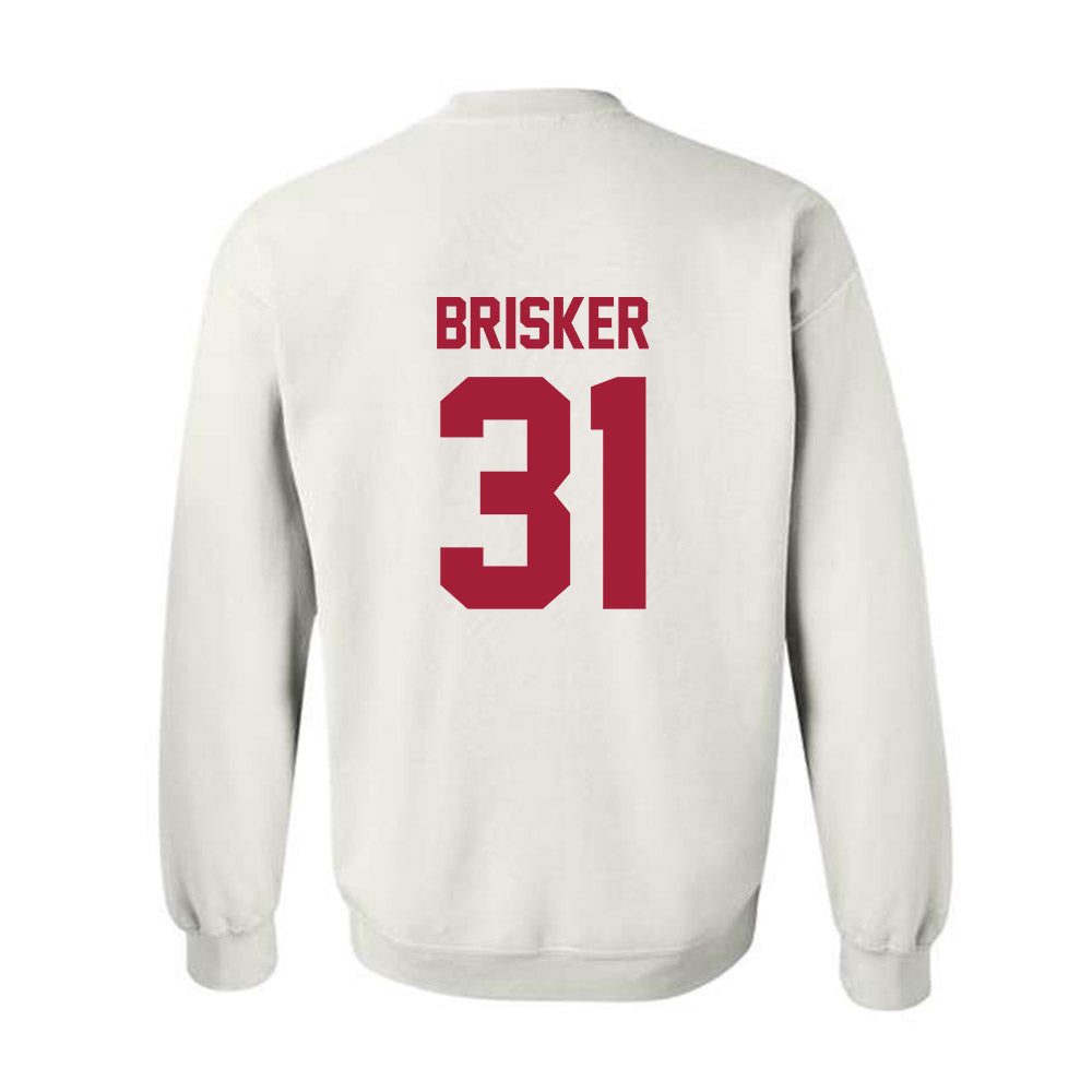 Arkansas - NCAA Football : Blake Brisker - Generic Shersey Crewneck Sweatshirt-1