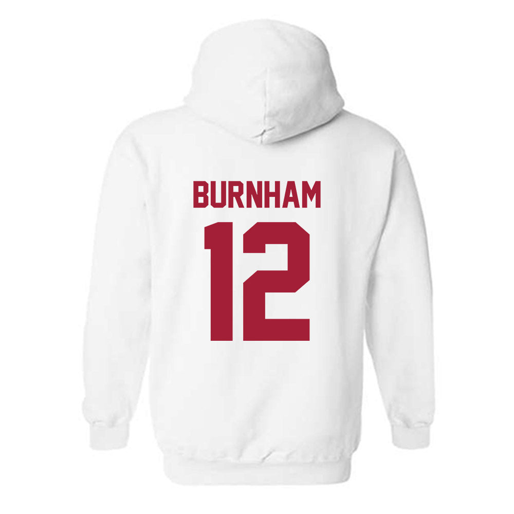 Arkansas - NCAA Softball : Payton Burnham - Generic Shersey Hooded Sweatshirt-1