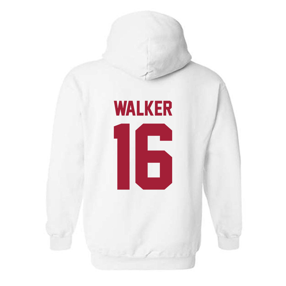 Arkansas - NCAA Softball : Ramsey Walker - Generic Shersey Hooded Sweatshirt-1