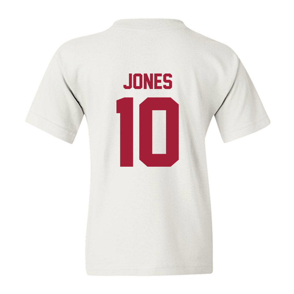 Arkansas - NCAA Women's Basketball : Taleyah Jones - Generic Shersey Youth T-Shirt-1