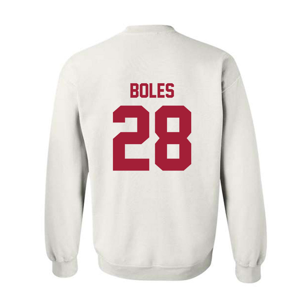Arkansas - NCAA Baseball : Carson Boles - Generic Shersey Crewneck Sweatshirt