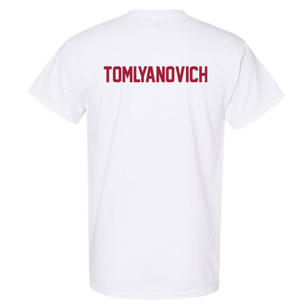 Arkansas - NCAA Men's Track & Field : TJ Tomlyanovich - Generic Shersey T-Shirt