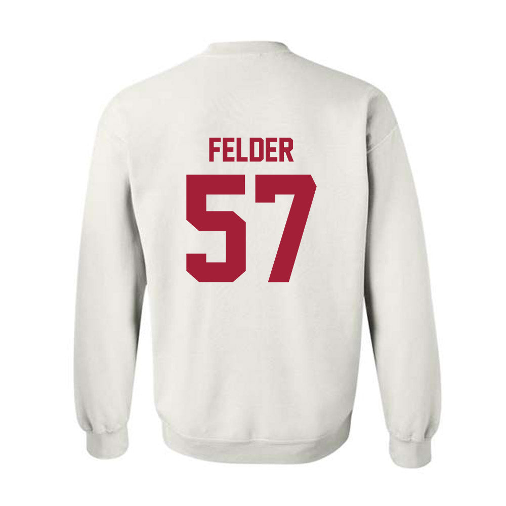 Arkansas - NCAA Baseball : Ross Felder - Generic Shersey Crewneck Sweatshirt-1