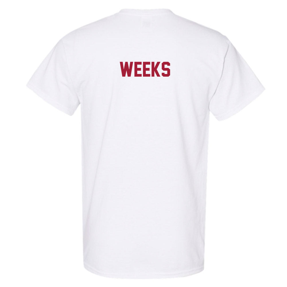 Arkansas - NCAA Women's Gymnastics : Julianna Weeks - Generic Shersey T-Shirt-1