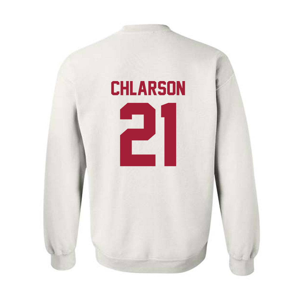Arkansas - NCAA Women's Basketball : Ashlynn Chlarson - Generic Shersey Crewneck Sweatshirt-1