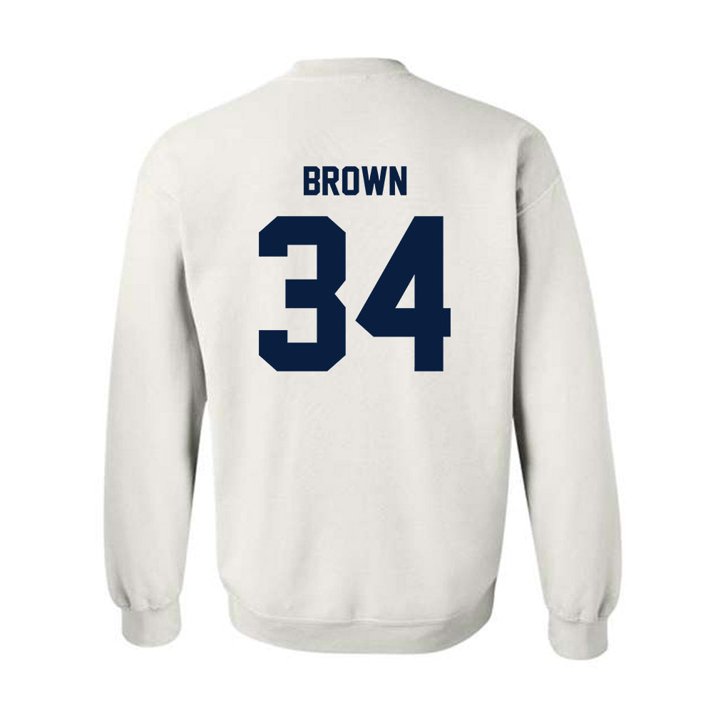 Monmouth - NCAA Football : Anthony brown - Classic Shersey Crewneck Sweatshirt-1