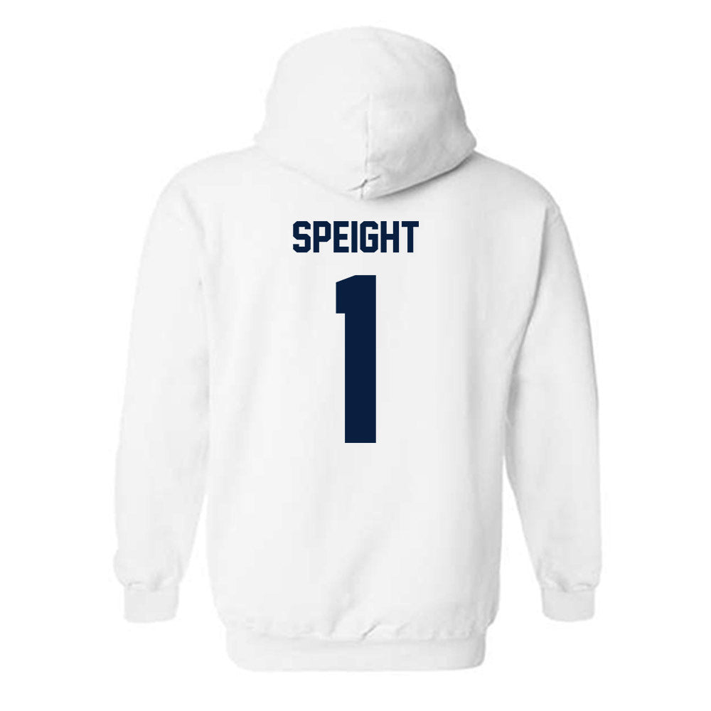 Monmouth - NCAA Football : Tj Speight - Classic Shersey Hooded Sweatshirt
