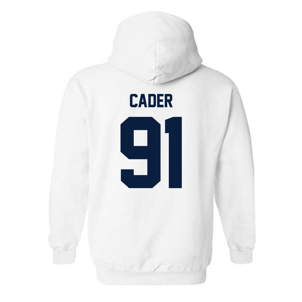 Monmouth - NCAA Football : Thomas Cader - Classic Shersey Hooded Sweatshirt-1