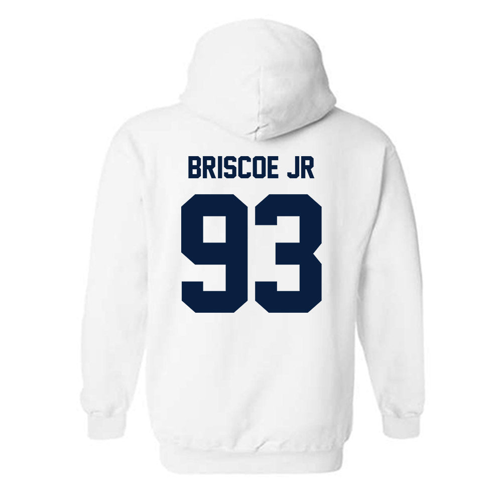 Monmouth - NCAA Football : DJ Briscoe Jr - Classic Shersey Hooded Sweatshirt-1