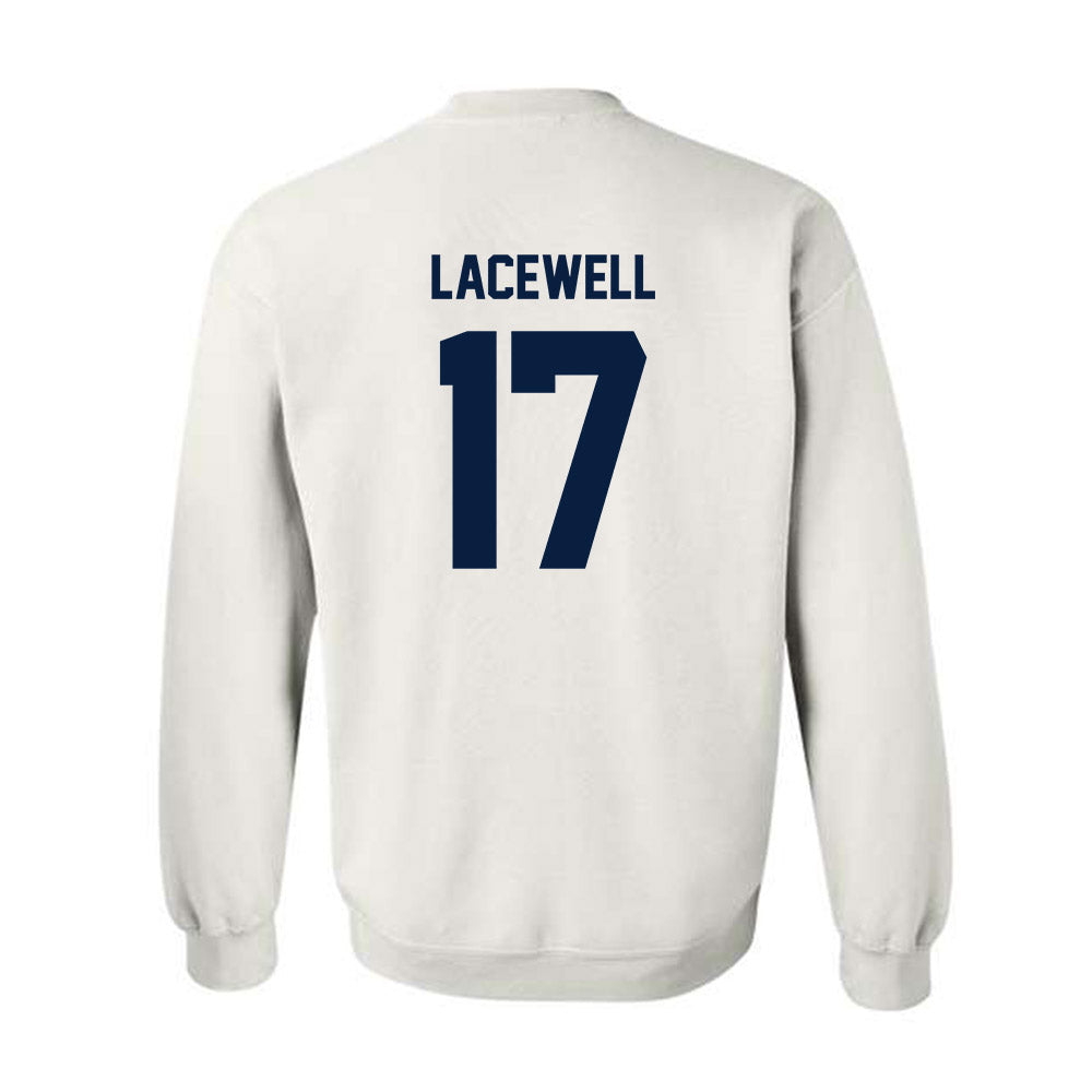 Monmouth - NCAA Men's Lacrosse : Terrence Lacewell - Classic Shersey Crewneck Sweatshirt-1