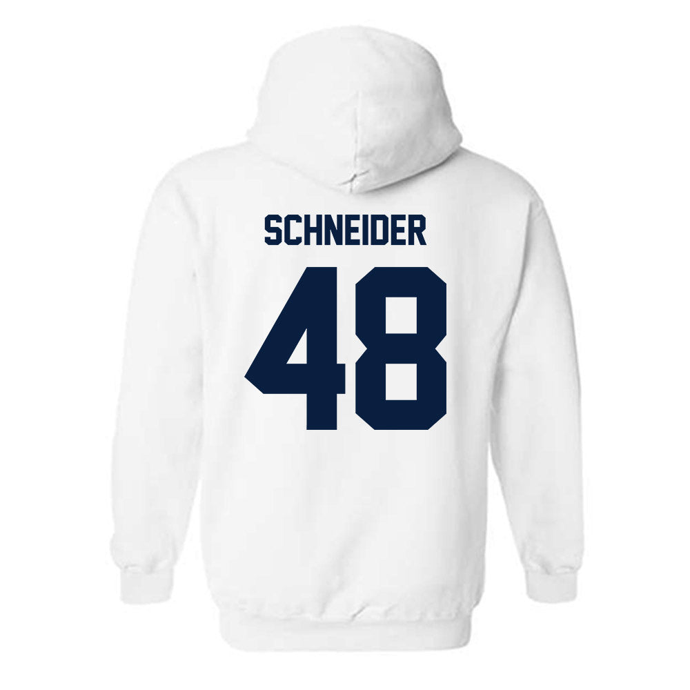 Monmouth - NCAA Men's Lacrosse : Jake Schneider - Classic Shersey Hooded Sweatshirt-1