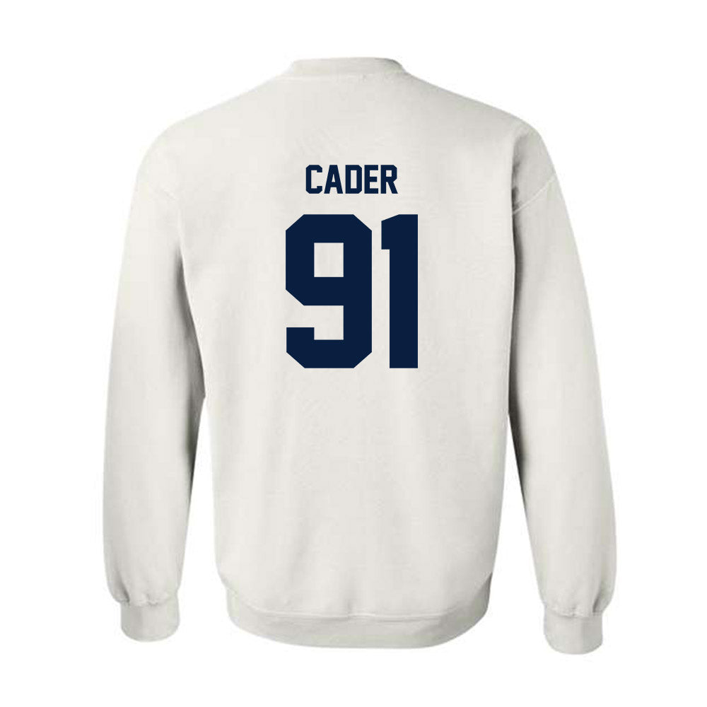 Monmouth - NCAA Football : Thomas Cader - Classic Shersey Crewneck Sweatshirt-1