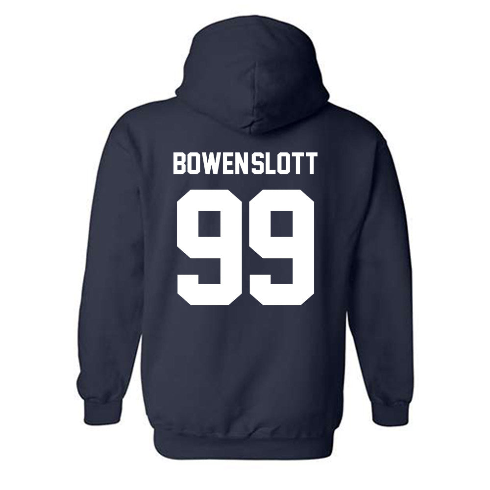 Monmouth - NCAA Men's Lacrosse : Gabe Bowen-Slott - Classic Shersey Hooded Sweatshirt-1