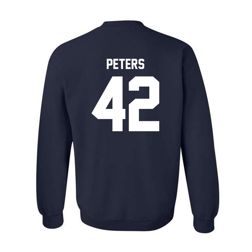 Monmouth - NCAA Men's Basketball : Quinn Peters - Crewneck Sweatshirt