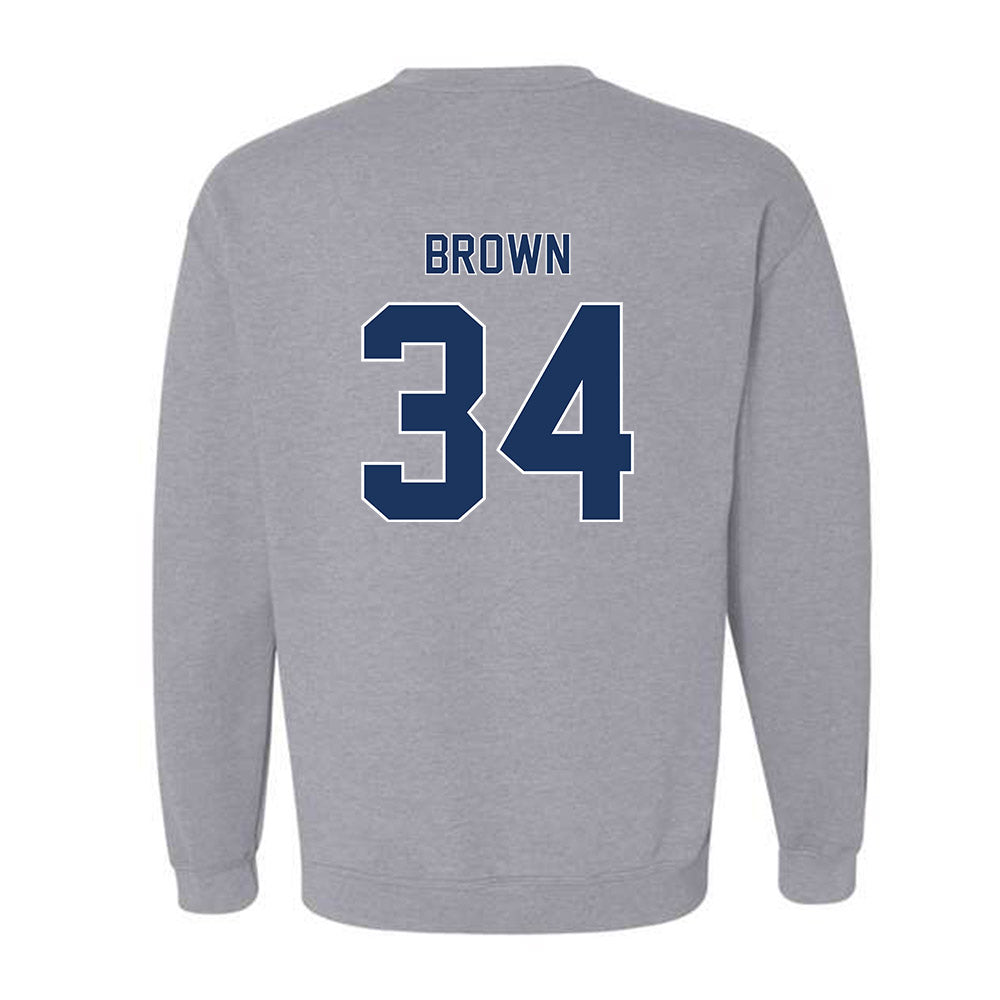 Monmouth - NCAA Football : Anthony brown - Classic Shersey Crewneck Sweatshirt-1