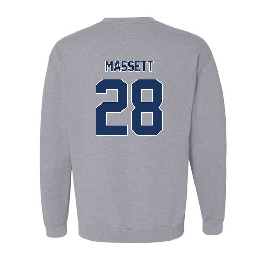 Monmouth - NCAA Men's Lacrosse : Sean Massett - Classic Shersey Crewneck Sweatshirt-1