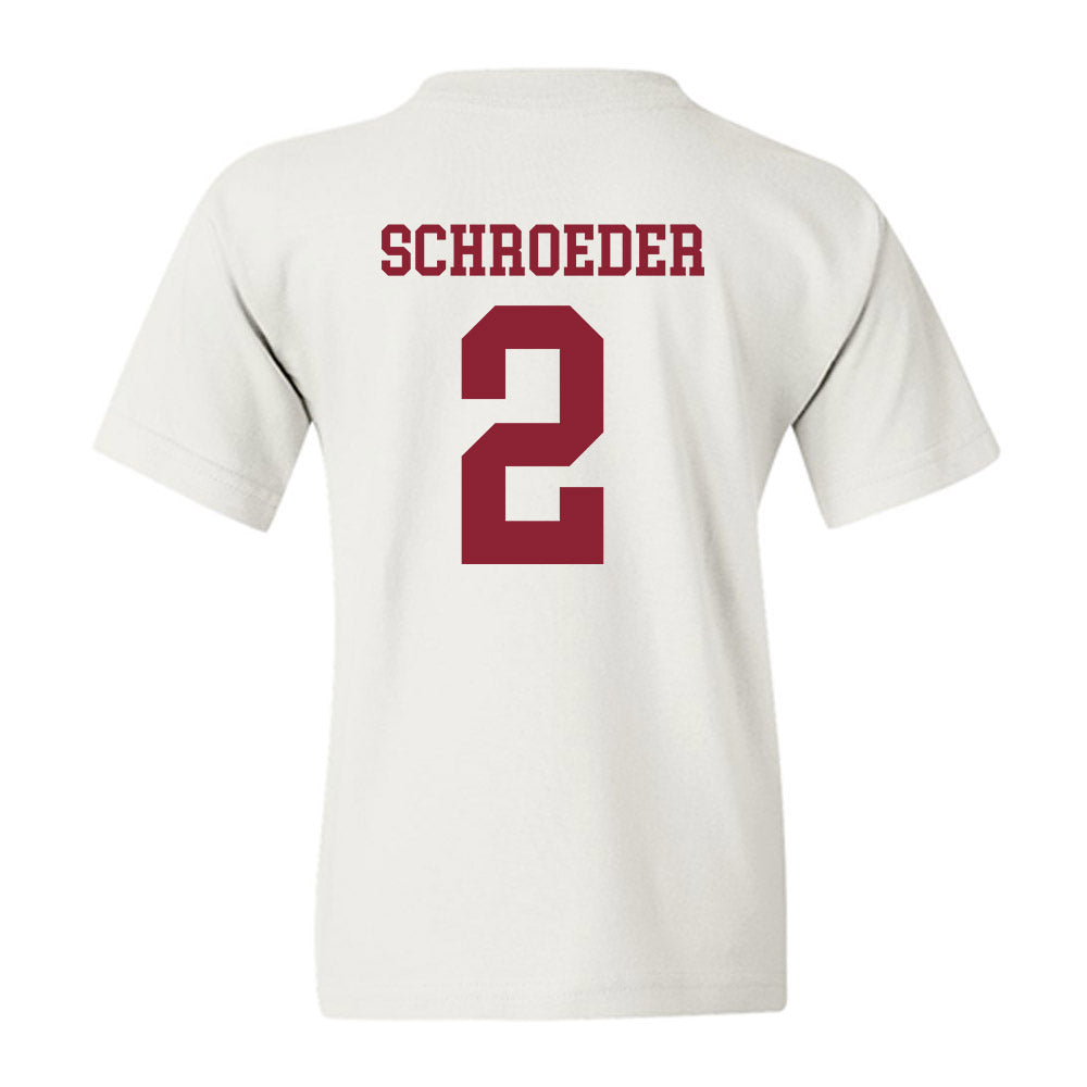 NSU - NCAA Women's Volleyball : Katelyn Schroeder - Youth T-Shirt-1