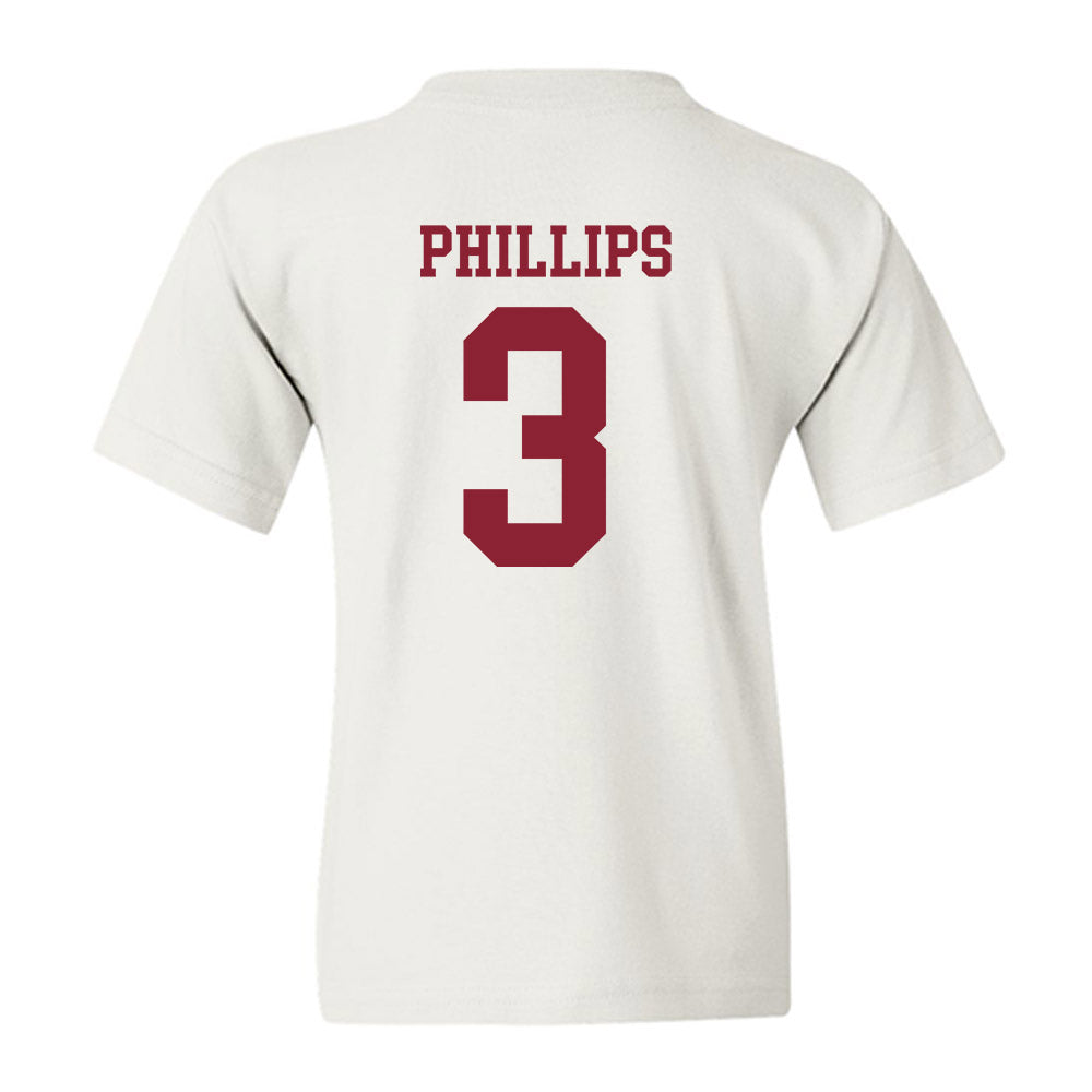 NSU - NCAA Men's Basketball : Brendan Phillips - Youth T-Shirt-1