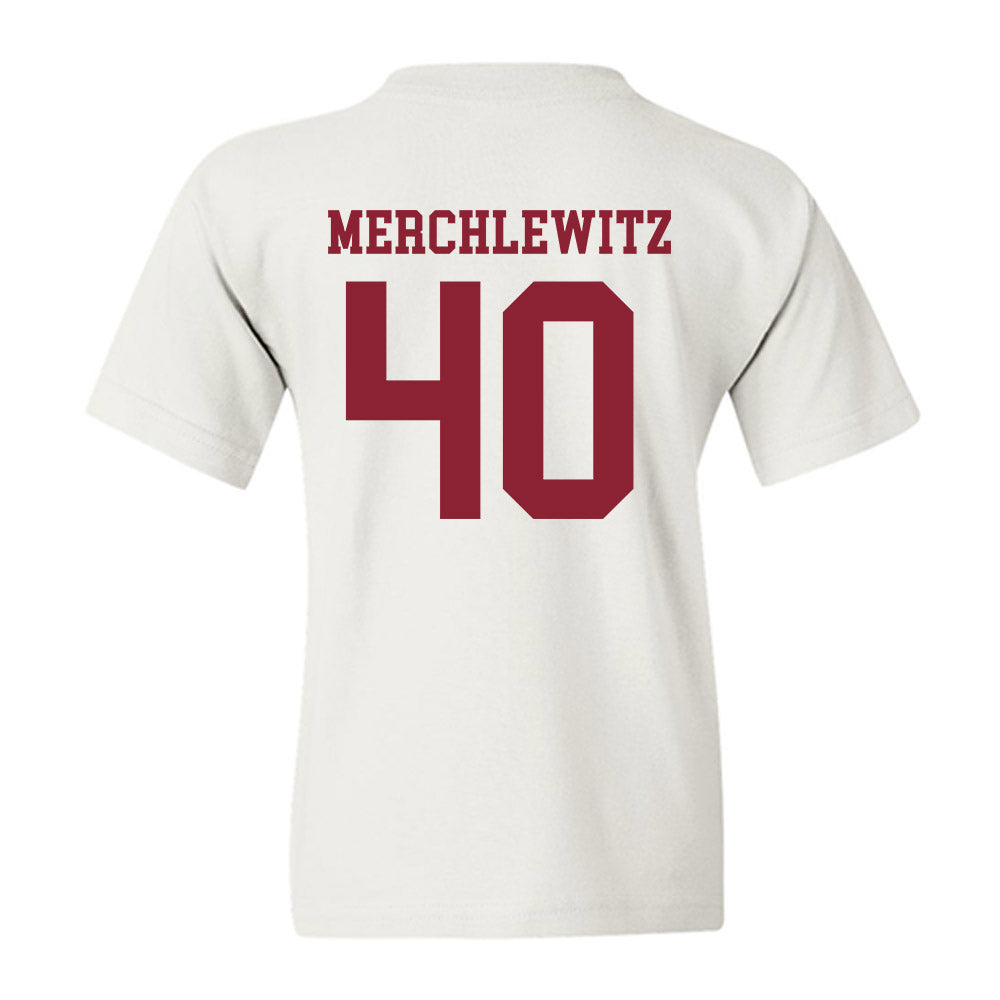 NSU - NCAA Football : Jake Merchlewitz - Youth T-Shirt-1