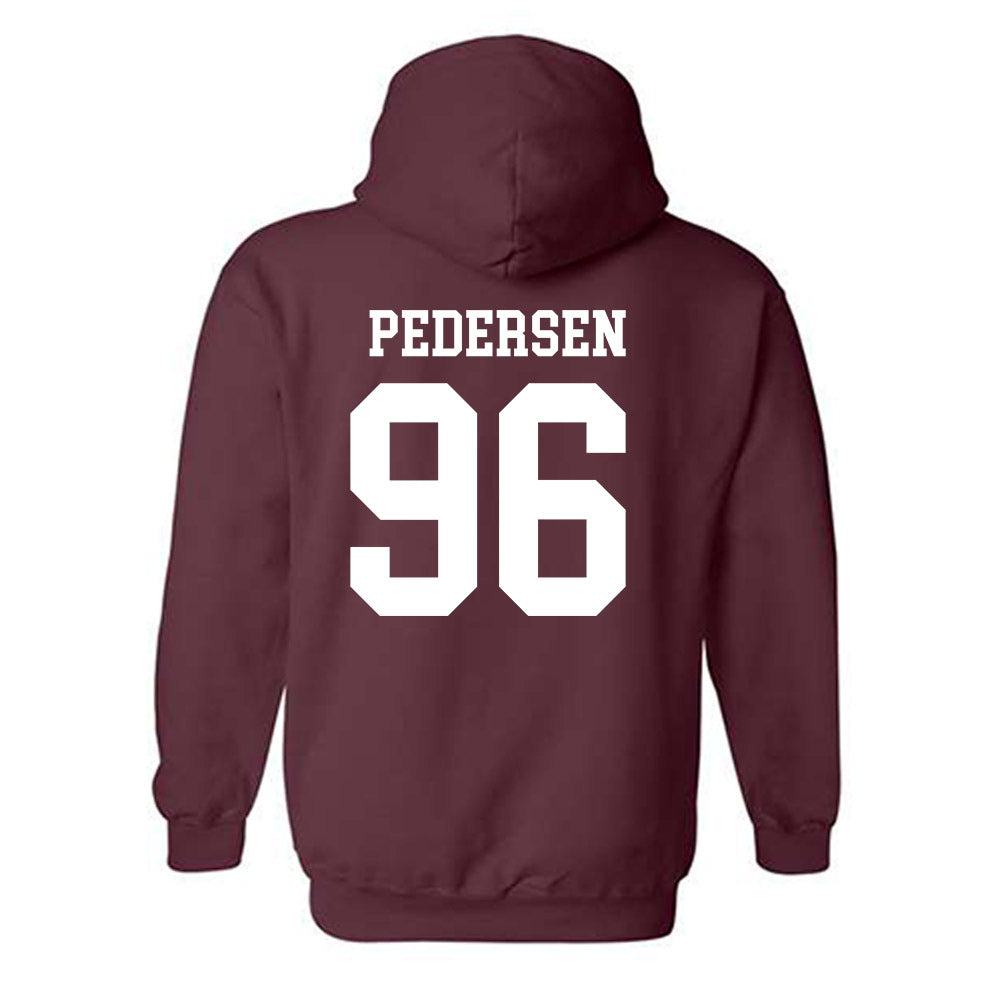 NSU - NCAA Football : Brock Pedersen - Classic Shersey Hooded Sweatshirt-1