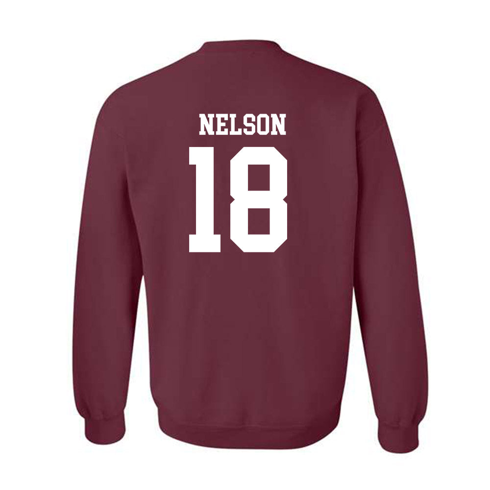 NSU - NCAA Women's Soccer : Clara Nelson - Classic Shersey Crewneck Sweatshirt-1