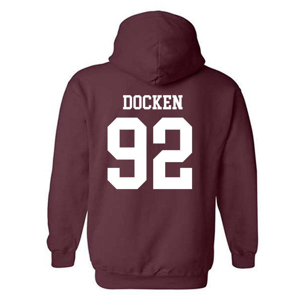 NSU - NCAA Football : Keaton Docken - Classic Shersey Hooded Sweatshirt-1