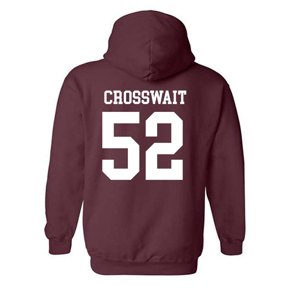 NSU - NCAA Football : Tate Crosswait - Classic Shersey Hooded Sweatshirt