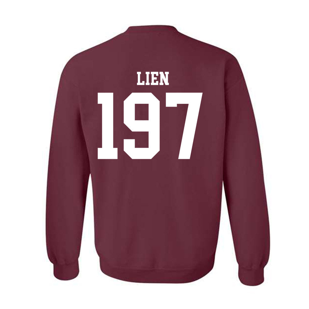 NSU - NCAA Wrestling : Tyson Lien - Classic Shersey Crewneck Sweatshirt-1