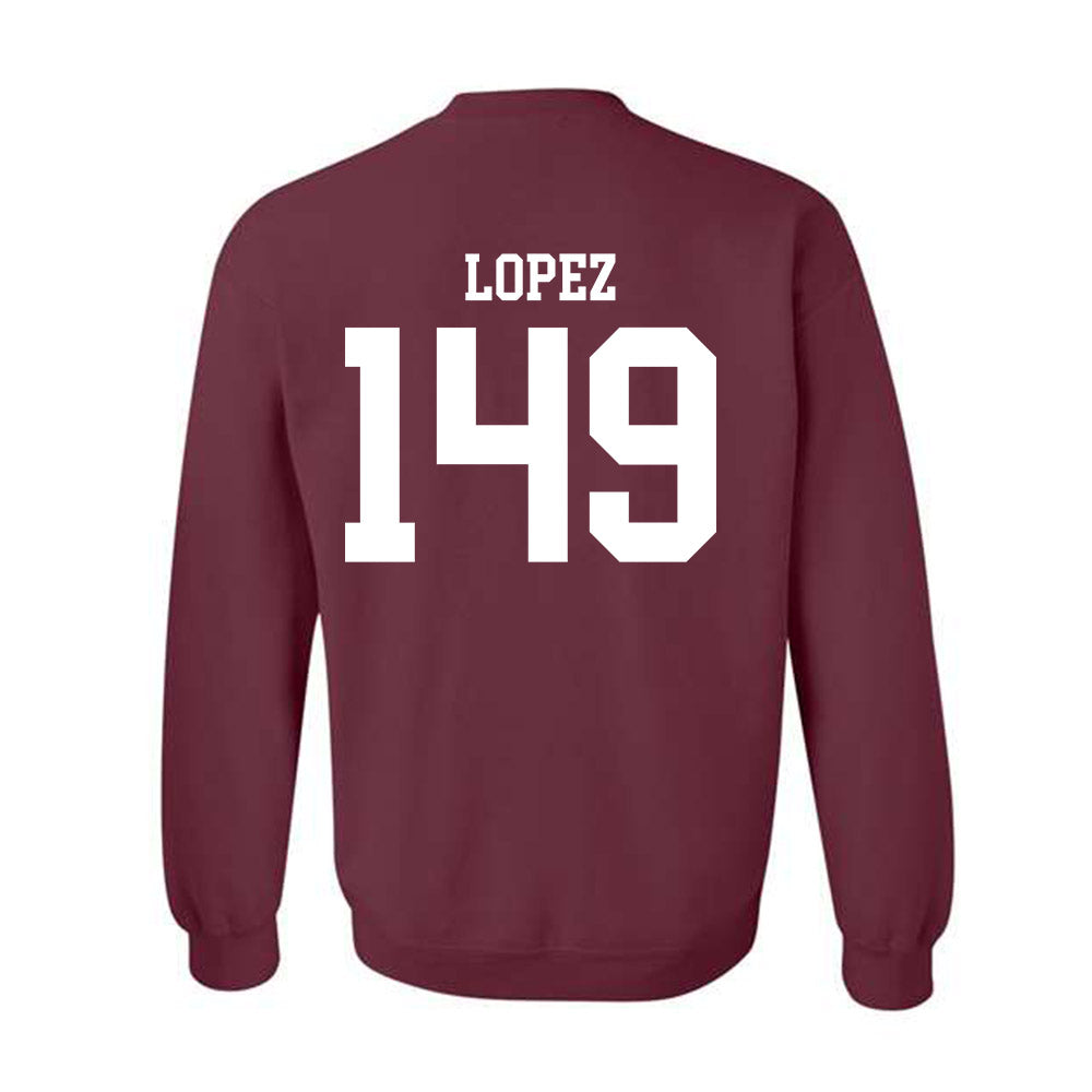NSU - NCAA Wrestling : Rudy Lopez - Classic Shersey Crewneck Sweatshirt-1